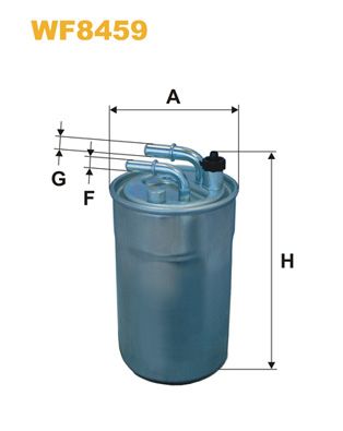 WF8459 WIX FILTERS Топливный фильтр