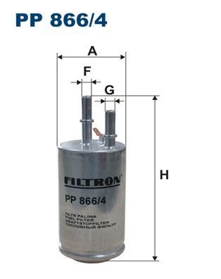 PP8664 FILTRON Топливный фильтр
