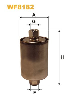 WF8182 WIX FILTERS Топливный фильтр