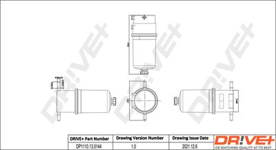 DP1110130144 Dr!ve+ Топливный фильтр