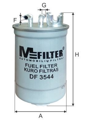 DF3544 MFILTER Топливный фильтр