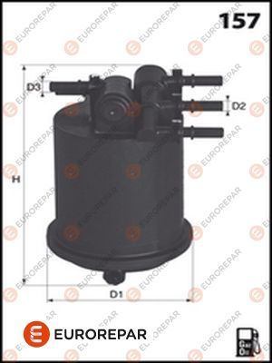 E148138 EUROREPAR Топливный фильтр