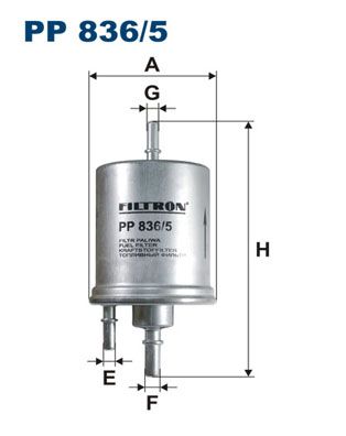 PP8365 FILTRON Топливный фильтр