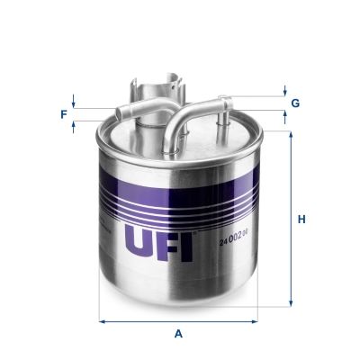 2400200 UFI Топливный фильтр