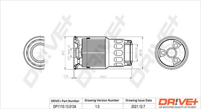 DP1110130134 Dr!ve+ Топливный фильтр