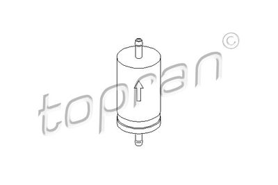 103993 TOPRAN Топливный фильтр