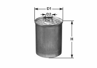 DN222 CLEAN FILTERS Топливный фильтр