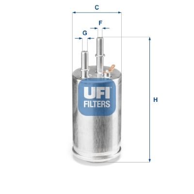 3195100 UFI Топливный фильтр