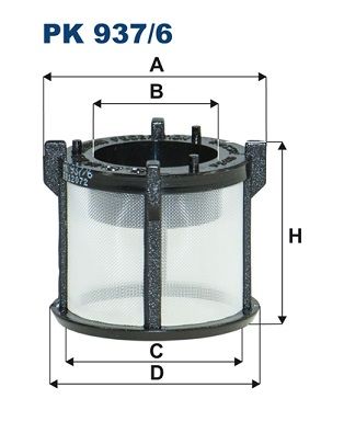 PK9376 FILTRON Топливный фильтр