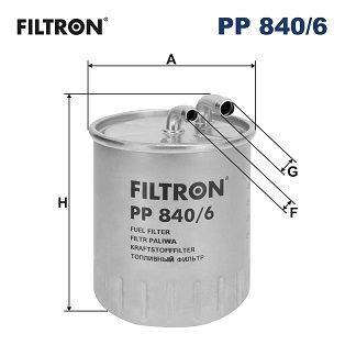 PP8406 FILTRON Топливный фильтр