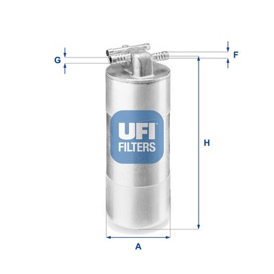 3195300 UFI Топливный фильтр