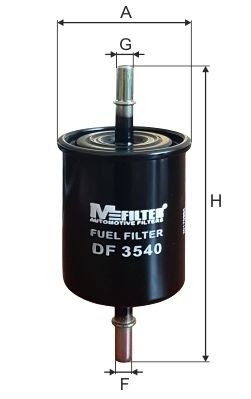 DF3540 MFILTER Топливный фильтр
