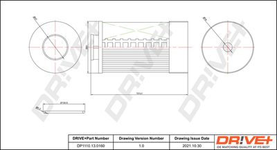 DP1110130160 Dr!ve+ Топливный фильтр