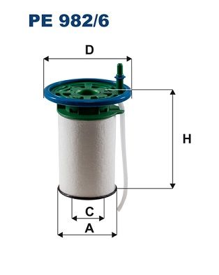 PE9826 FILTRON Топливный фильтр