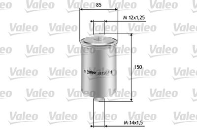 587202 VALEO Топливный фильтр