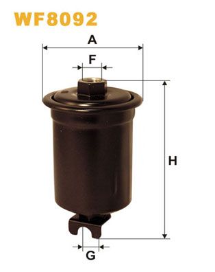 WF8092 WIX FILTERS Топливный фильтр