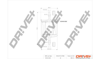 DP1110130127 Dr!ve+ Топливный фильтр