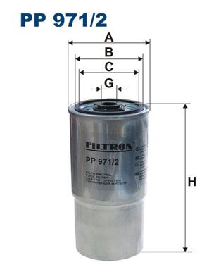 PP9712 FILTRON Топливный фильтр