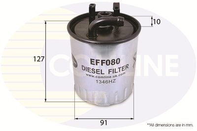 EFF080 COMLINE Топливный фильтр