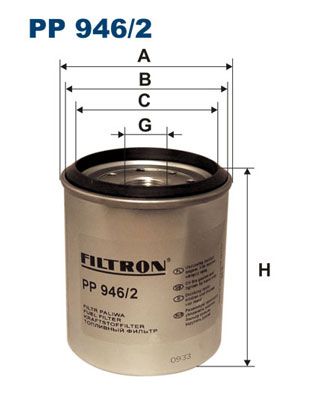 PP9462 FILTRON Топливный фильтр