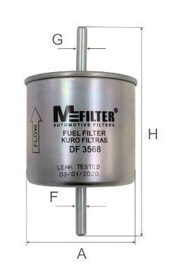 DF3568 MFILTER Топливный фильтр
