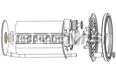 FE0151 BREMSI Топливный фильтр