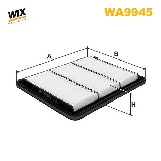 WA9945 WIX FILTERS Воздушный фильтр