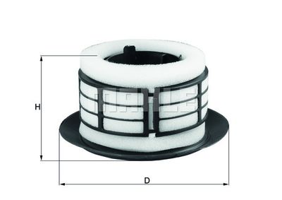 LX292 KNECHT Воздушный фильтр