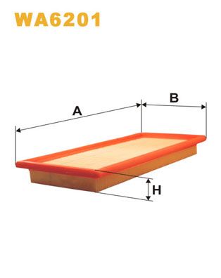 WA6201 WIX FILTERS Воздушный фильтр