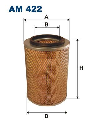 AM422 FILTRON Воздушный фильтр