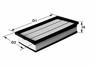 MA1413 CLEAN FILTERS Воздушный фильтр