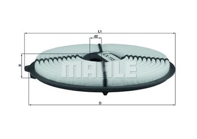 LX733 KNECHT Воздушный фильтр