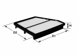 MA3216 CLEAN FILTERS Воздушный фильтр