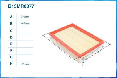 B13MR0077 CWORKS Воздушный фильтр