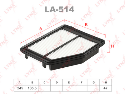 LA514 LYNXauto Воздушный фильтр