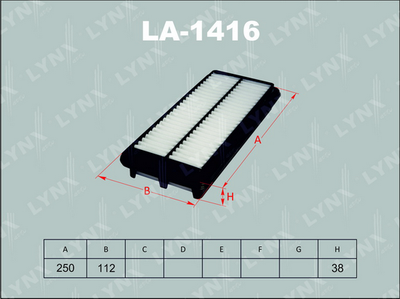 LA1416 LYNXauto Воздушный фильтр