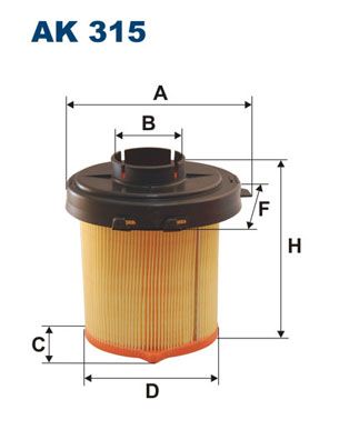 AK315 FILTRON Воздушный фильтр