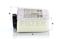 C38011 MANN-FILTER Воздушный фильтр