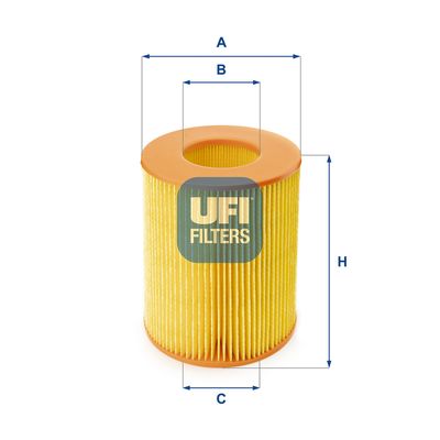 2735500 UFI Воздушный фильтр