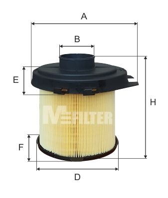 A881 MFILTER Воздушный фильтр