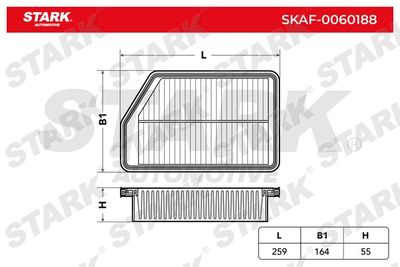SKAF0060188 Stark Воздушный фильтр