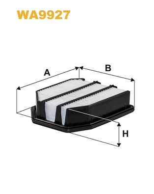 WA9927 WIX FILTERS Воздушный фильтр