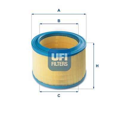 2723900 UFI Воздушный фильтр