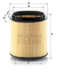 C1869 MANN-FILTER Воздушный фильтр
