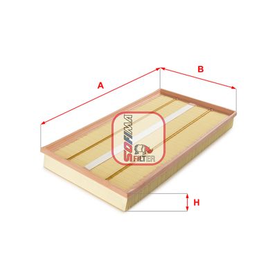 S3257A SOFIMA Воздушный фильтр