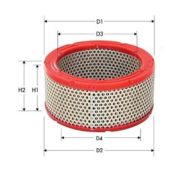 AR2263 TECNECO FILTERS Воздушный фильтр