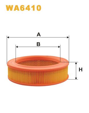 WA6410 WIX FILTERS Воздушный фильтр