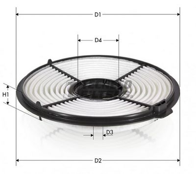 AR167J TECNECO FILTERS Воздушный фильтр