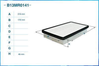 B13MR0141 CWORKS Воздушный фильтр