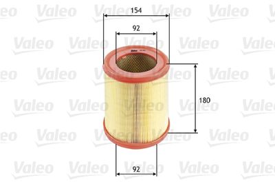 585604 VALEO Воздушный фильтр